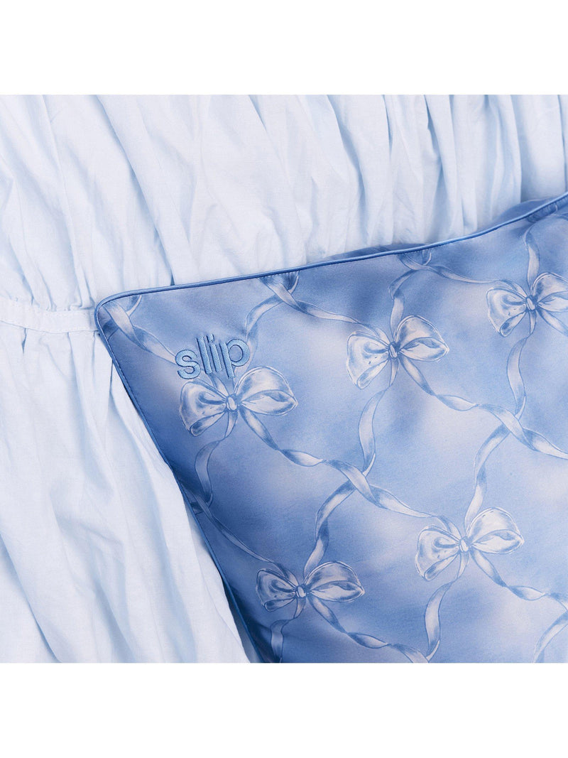 Slip pure silk zippered queen pillowcase, UK version