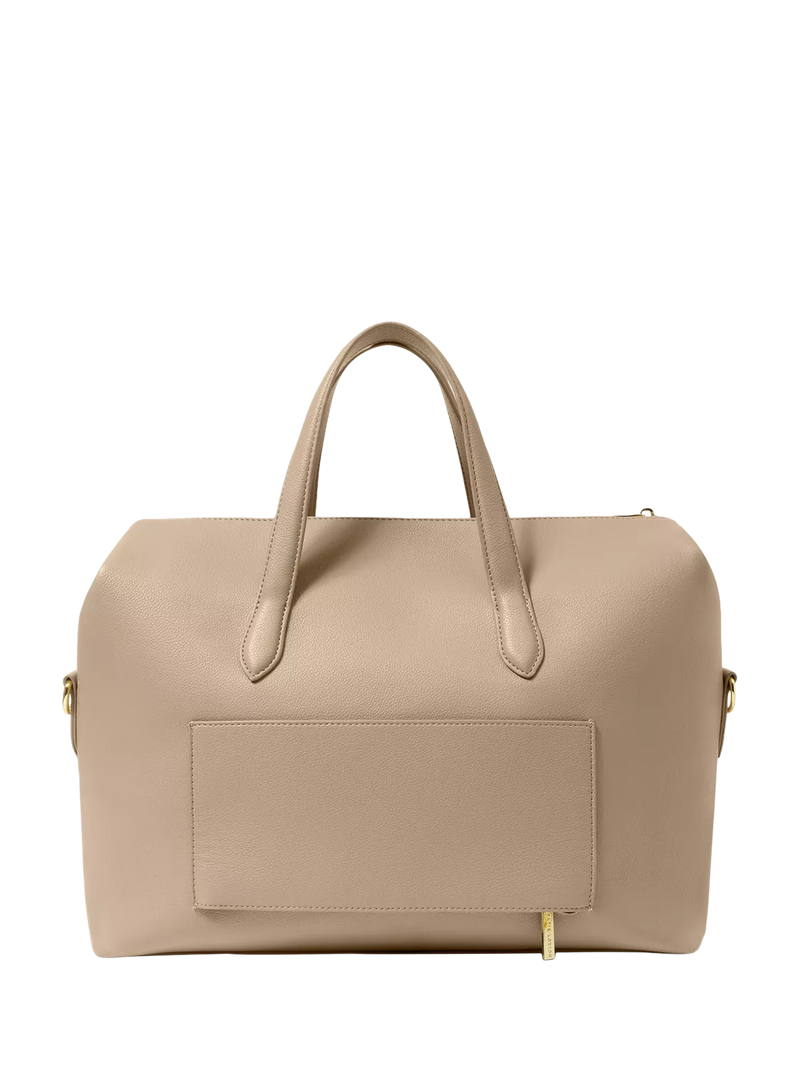 Katie Loxton Milan cabin bag in light taupe - British product