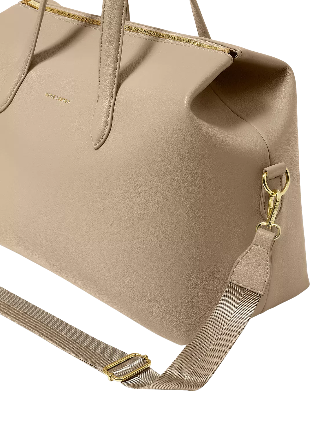 Katie Loxton Milan cabin bag in light taupe - British product