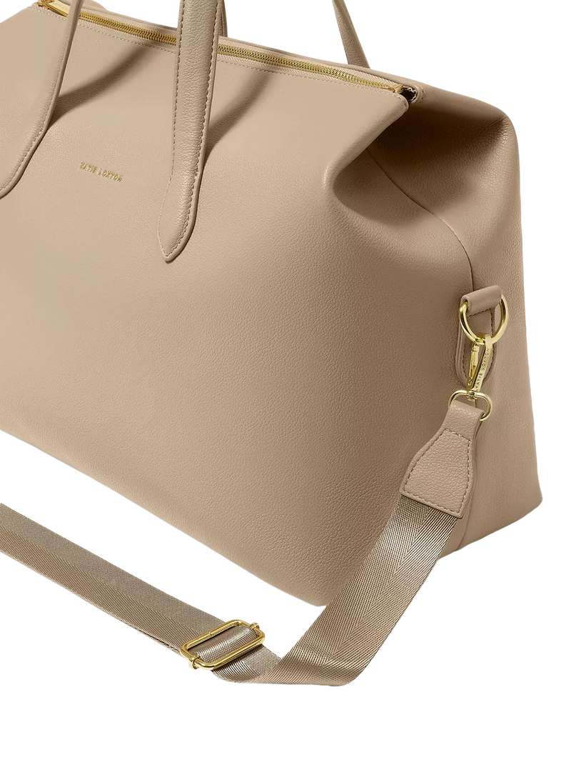 Katie Loxton Milan cabin bag in light taupe - British product
