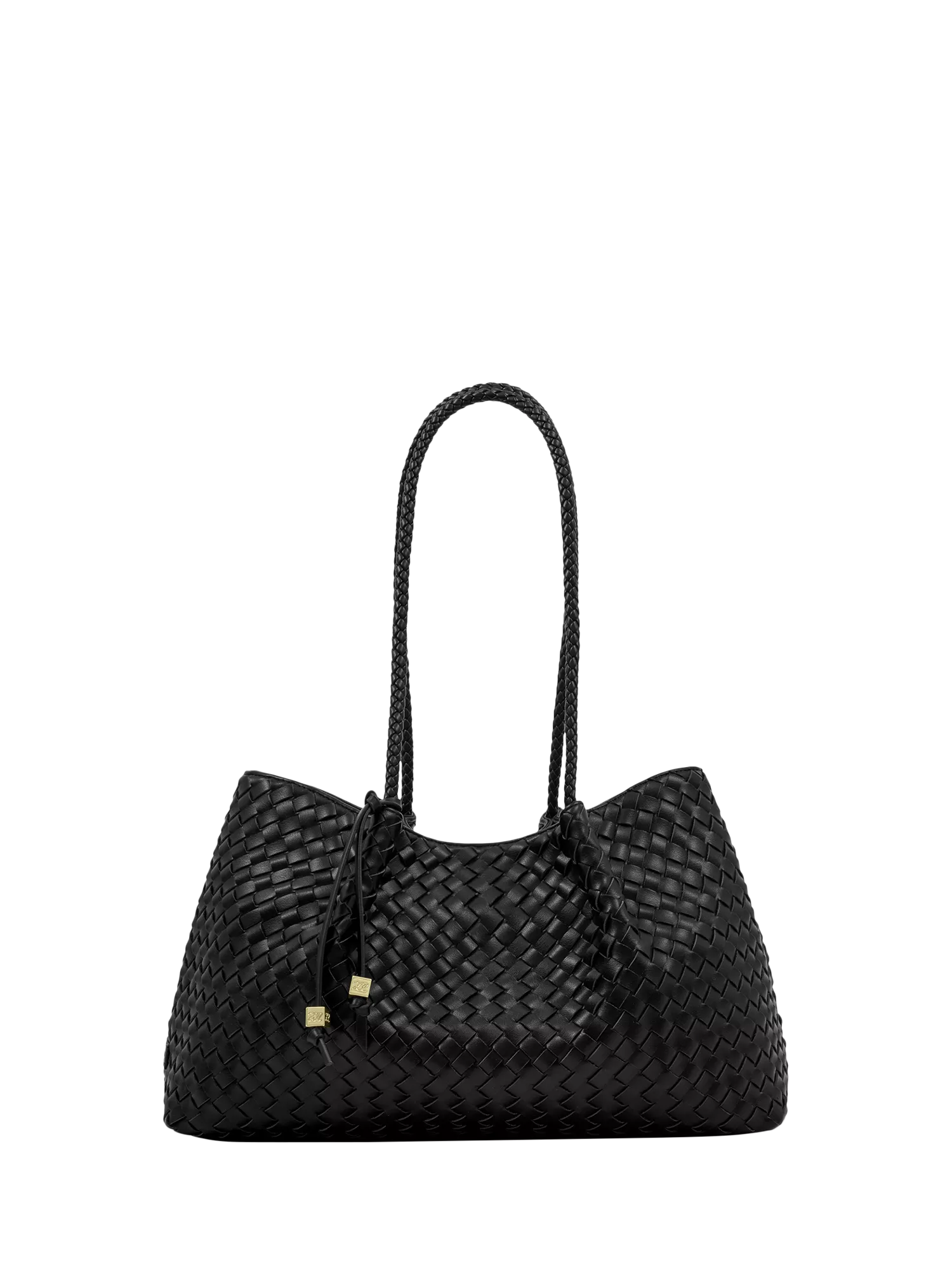 Katie Loxton Nova woven shoulder bag black, UK version