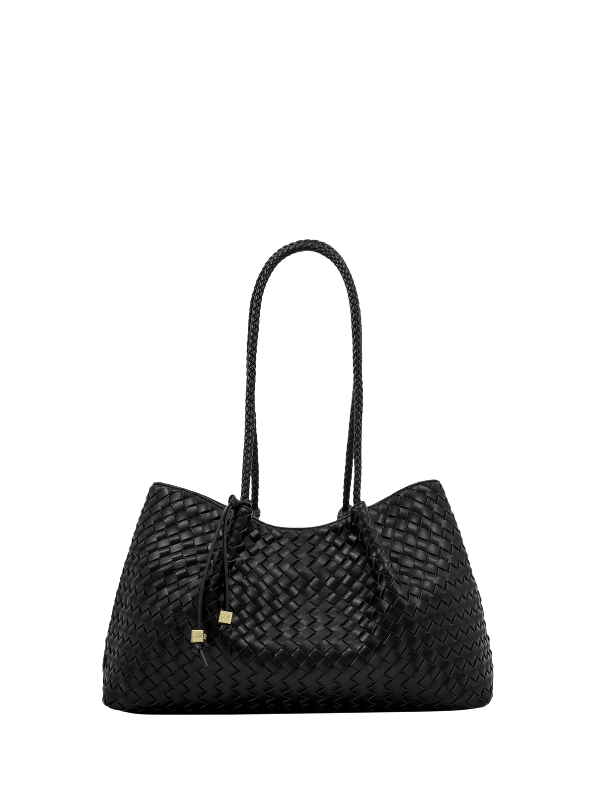 Katie Loxton Nova woven shoulder bag black, UK version