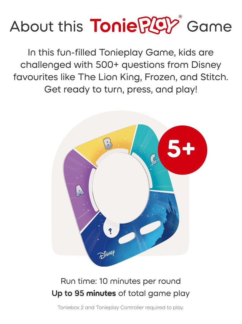 tonies Toniebox 2 with Simba Tonie and Quiz Kingdom game, imported from the UK