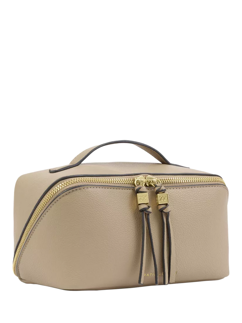 Katie Loxton Makeup Bag Light Taupe - British product