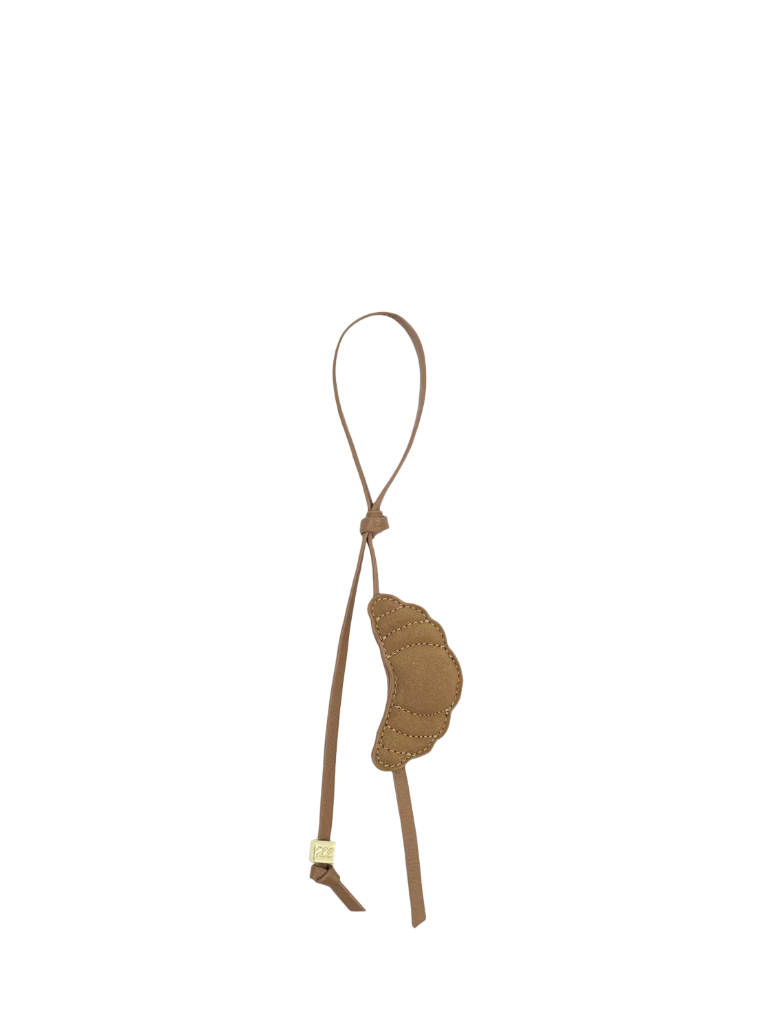 Katie Loxton Croissant bag charm Caramel (British brand)