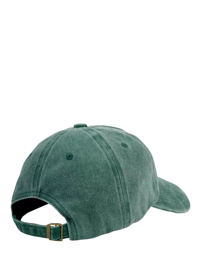 Katie Loxton embroidered weekend baseball cap green (British brand)