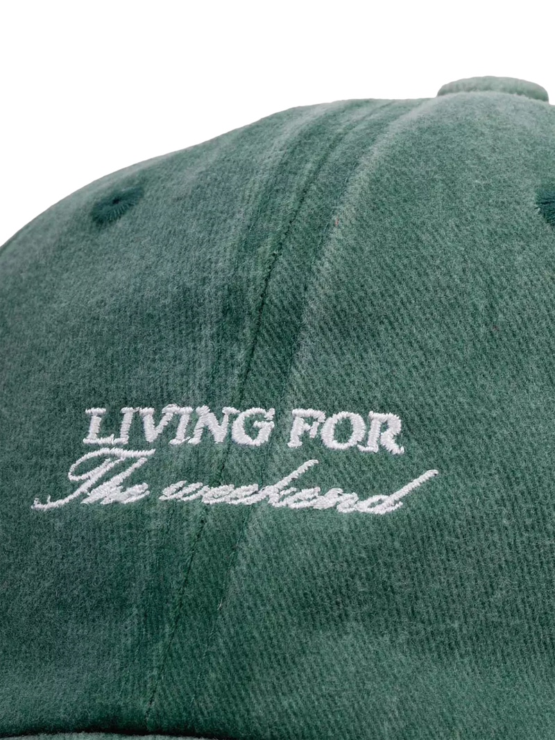 Katie Loxton embroidered weekend baseball cap green (British brand)