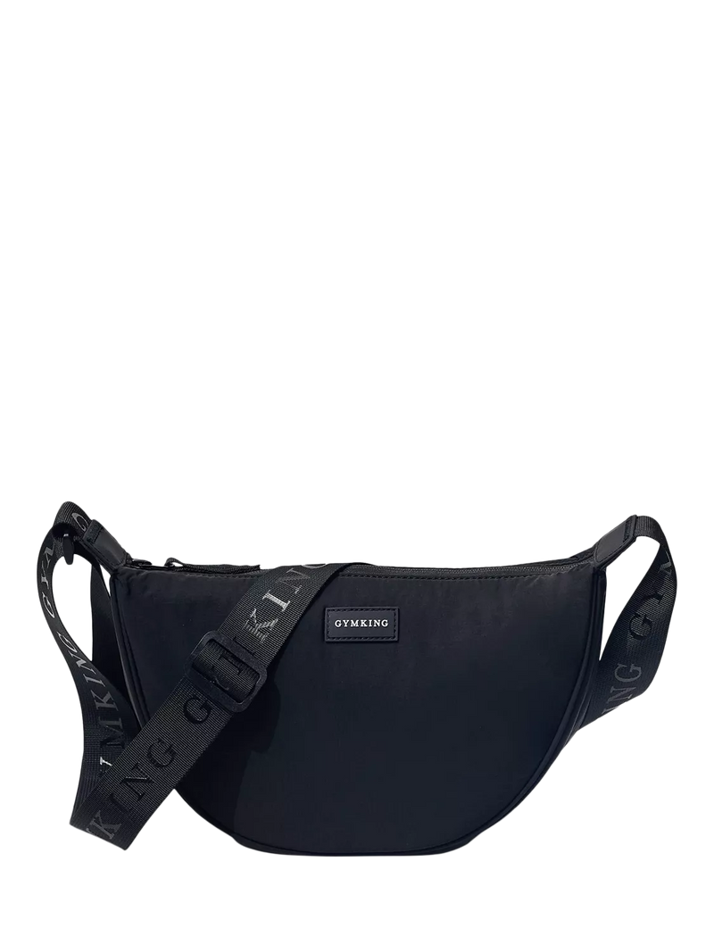 Gym King crossbody bag black adjustable strap (British brand)