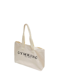 Gym King tote bag light beige - British product