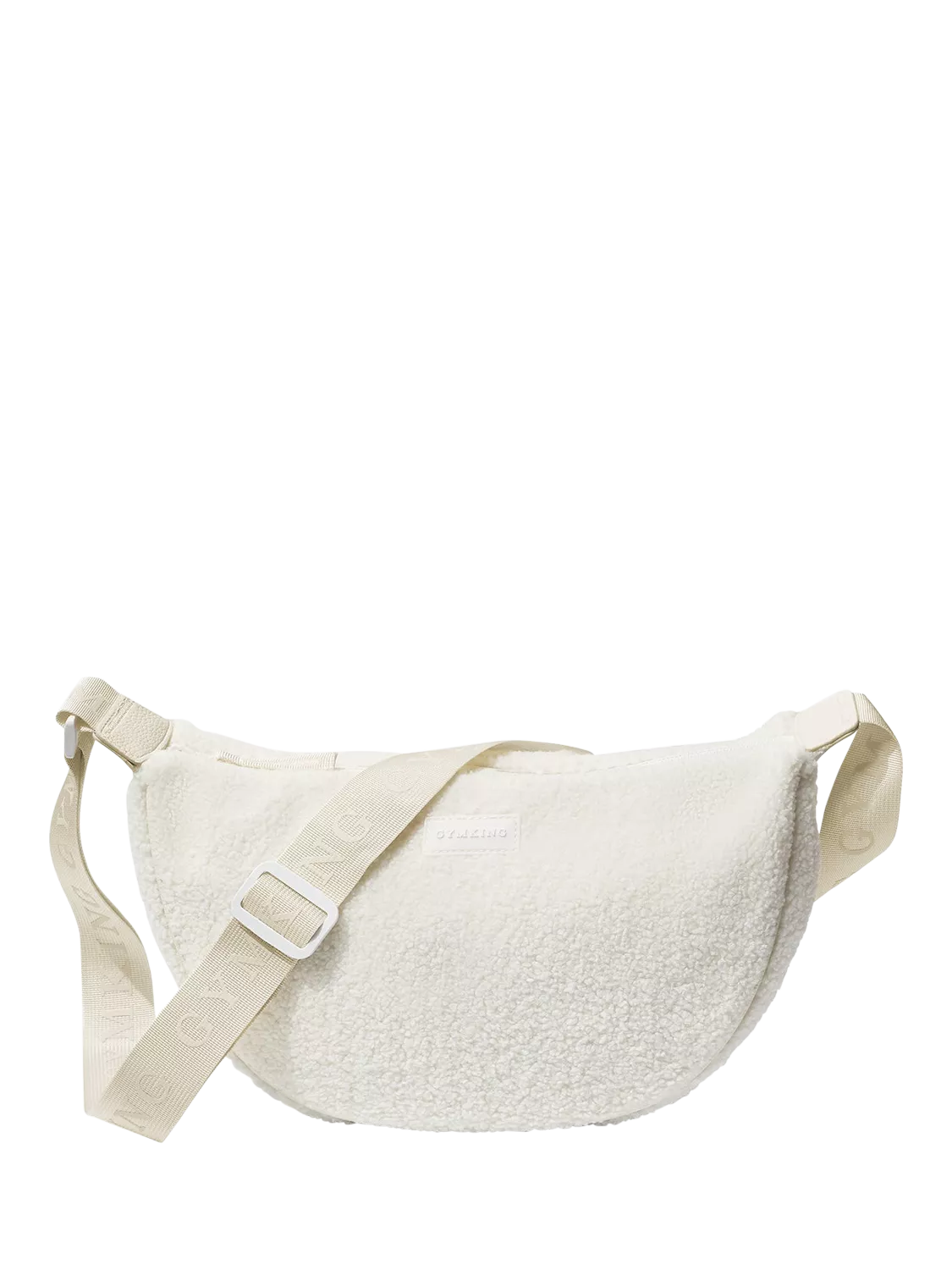 Gym King crossbody bag cream - British product