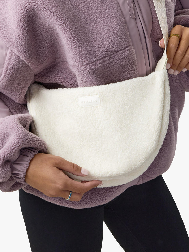 Gym King crossbody bag cream - British product