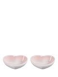 Le Creuset stoneware mini heart dish set of 2, imported from the UK