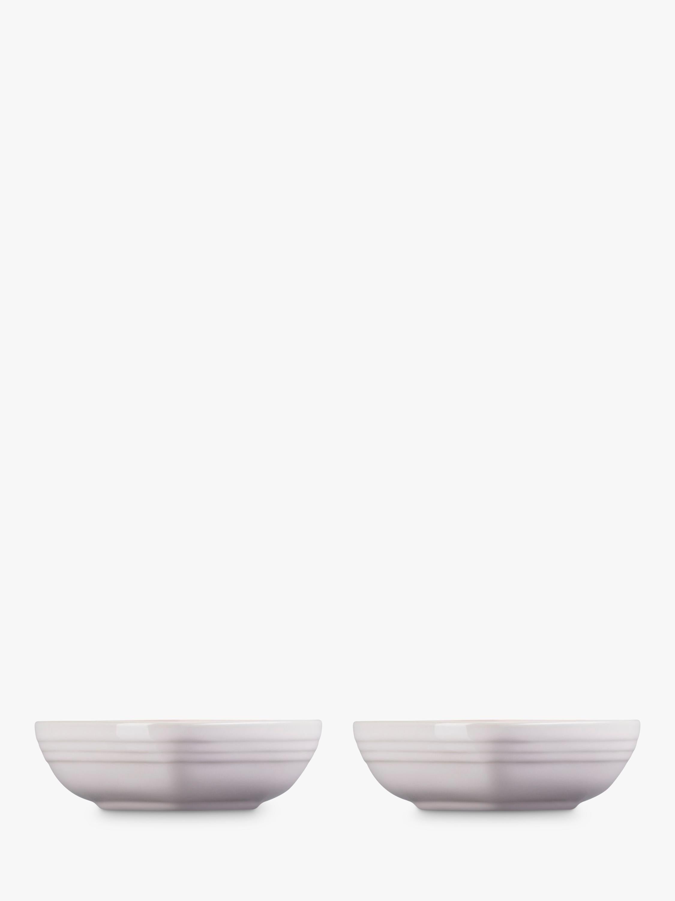 Le Creuset stoneware mini heart dish set of 2, imported from the UK