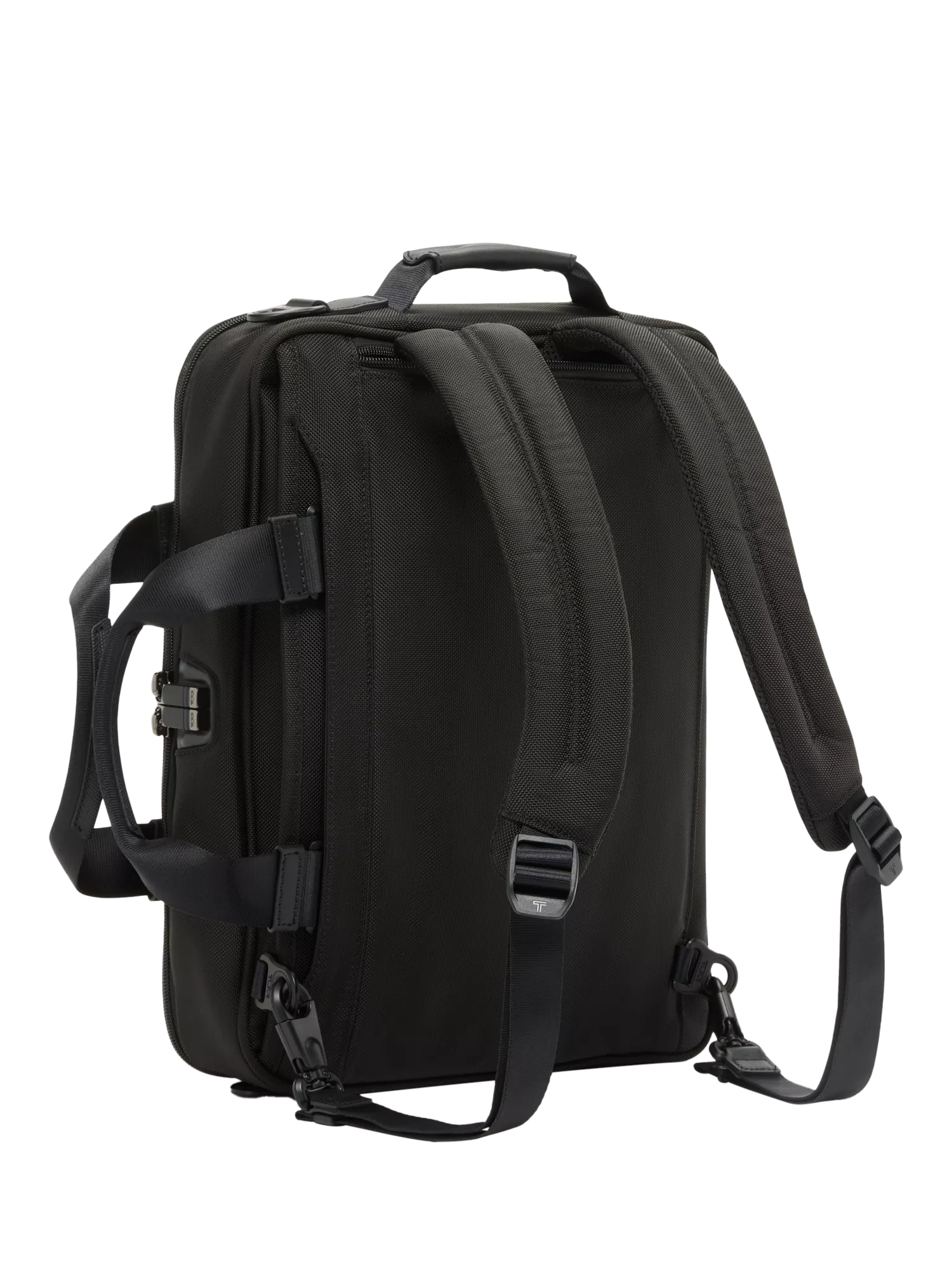 TUMI three way convertible briefcase black (British brand)
