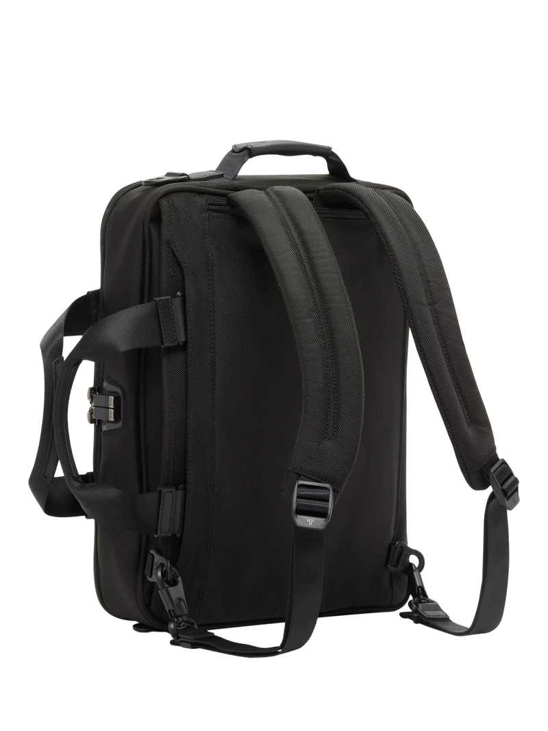 TUMI three way convertible briefcase black (British brand)