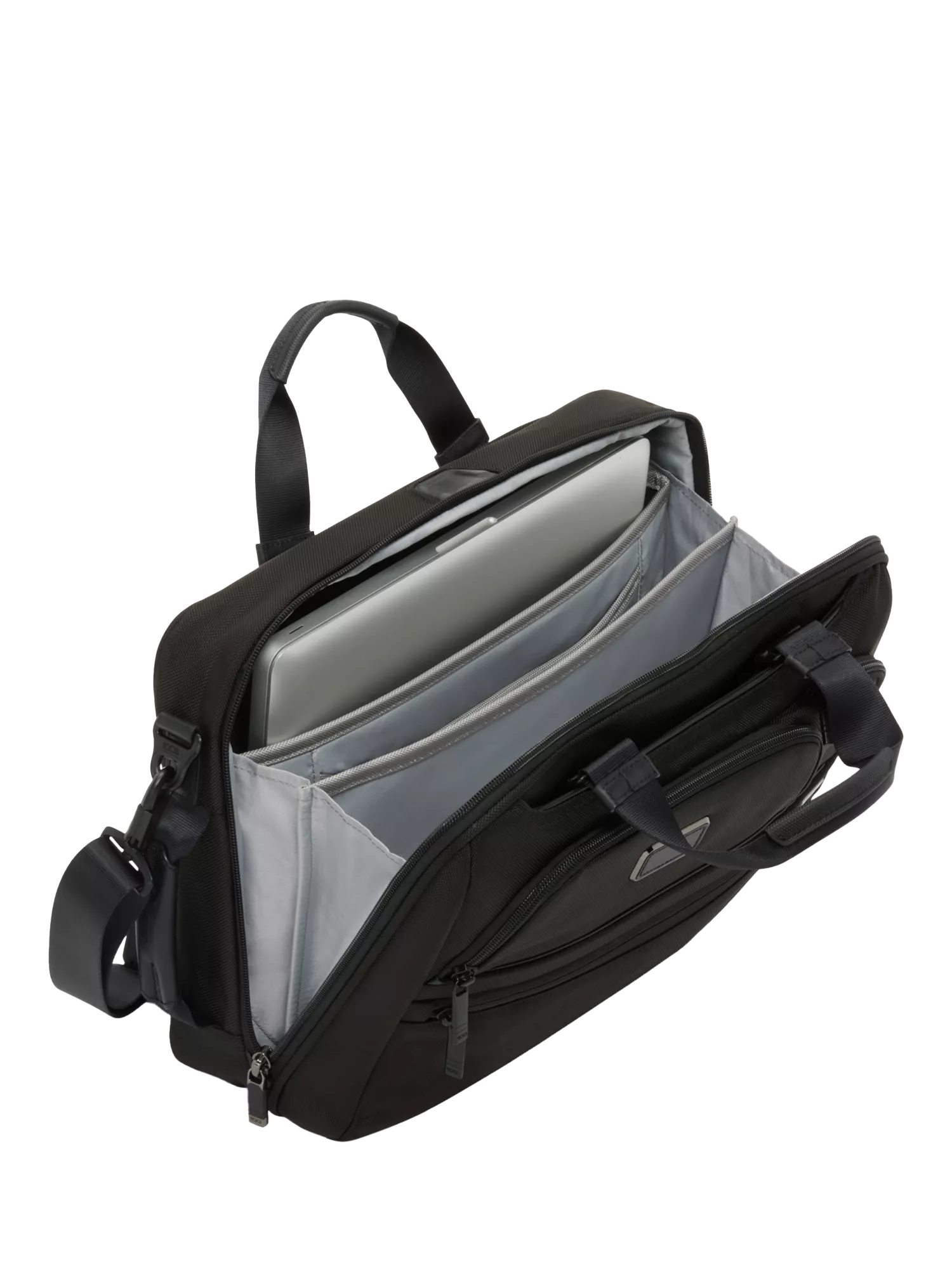 TUMI three way convertible briefcase black (British brand)