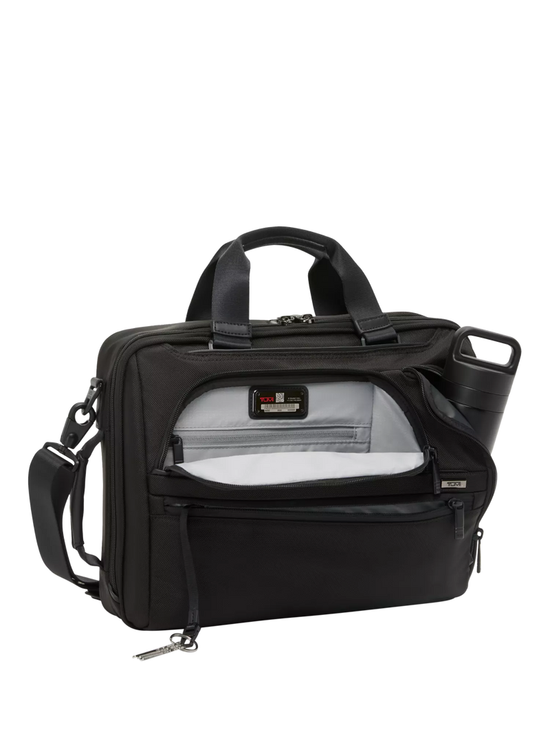 TUMI three way convertible briefcase black (British brand)