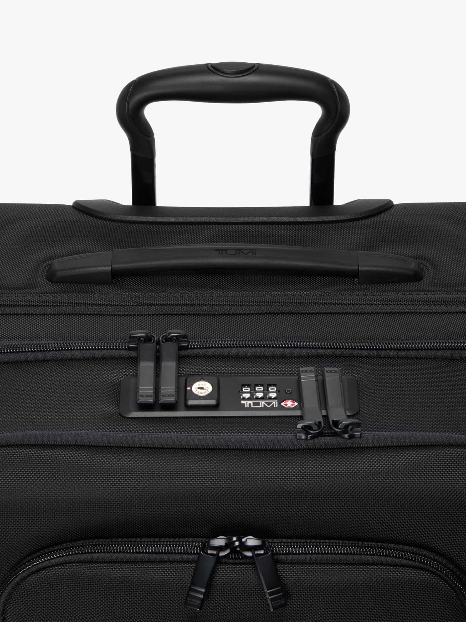 TUMI Medium Dual Access Suitcase 132L Black, imported from the UK