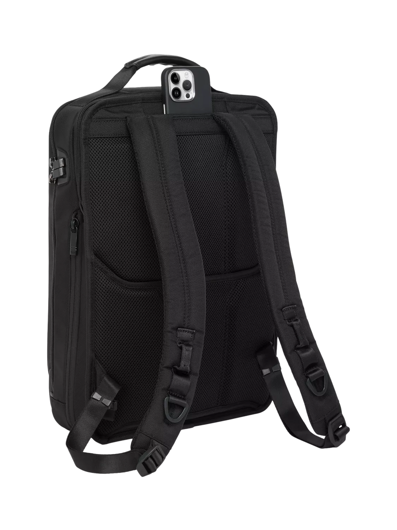 Tumi Alpha large expandable backpack 39.65L, imported from the UK