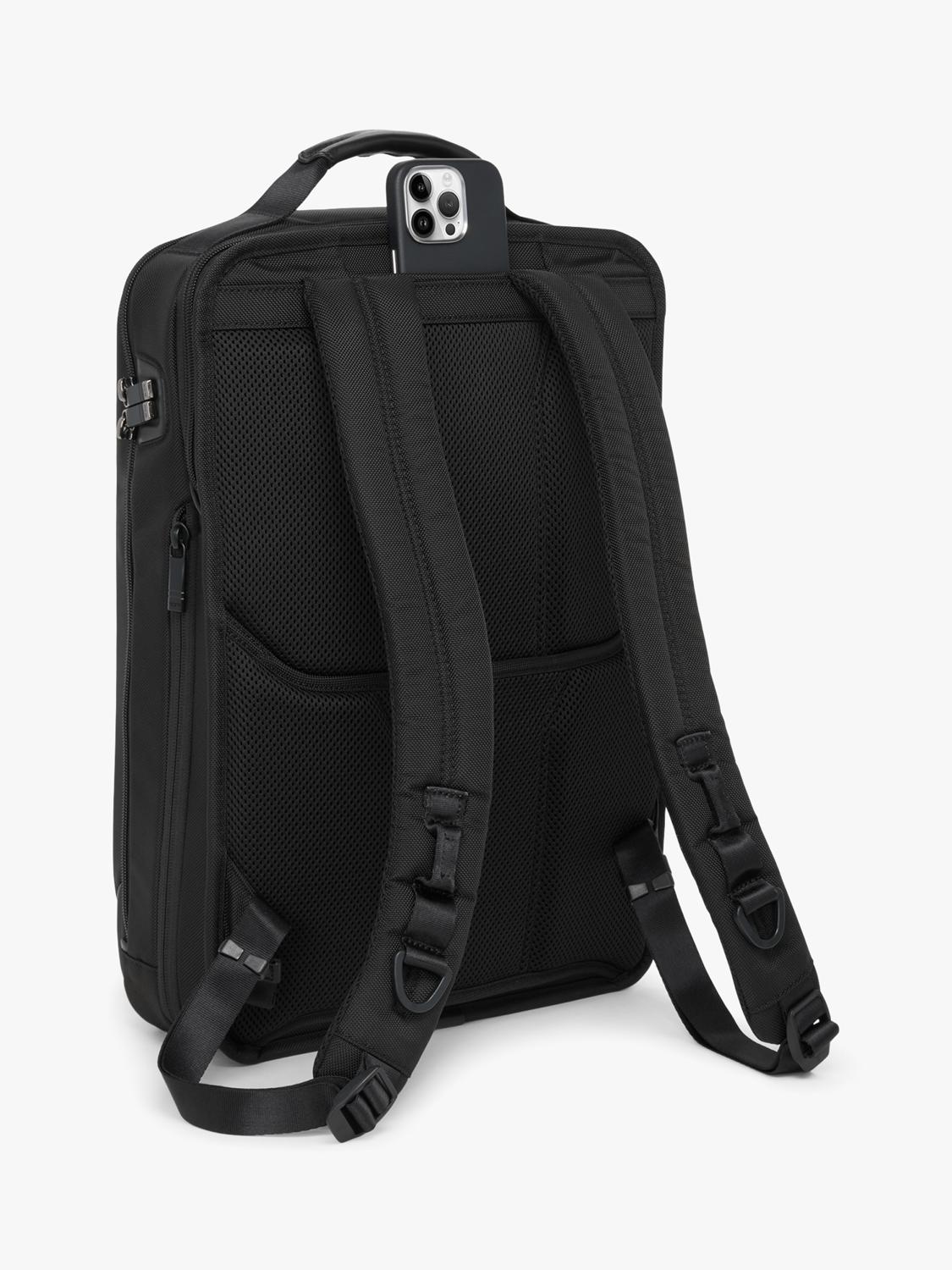 Tumi Alpha large expandable backpack 39.65L, imported from the UK