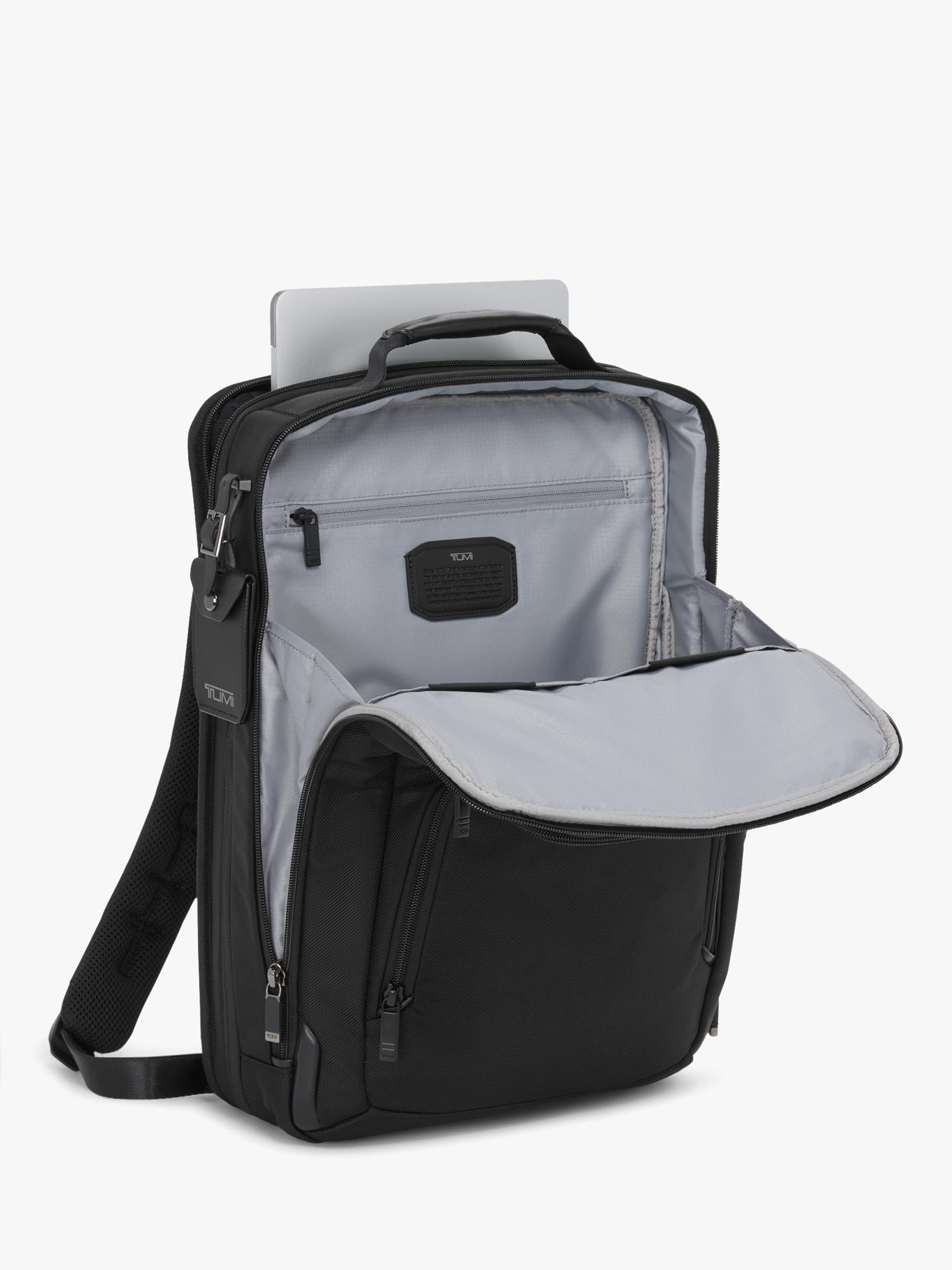 Tumi Alpha large expandable backpack 39.65L, imported from the UK