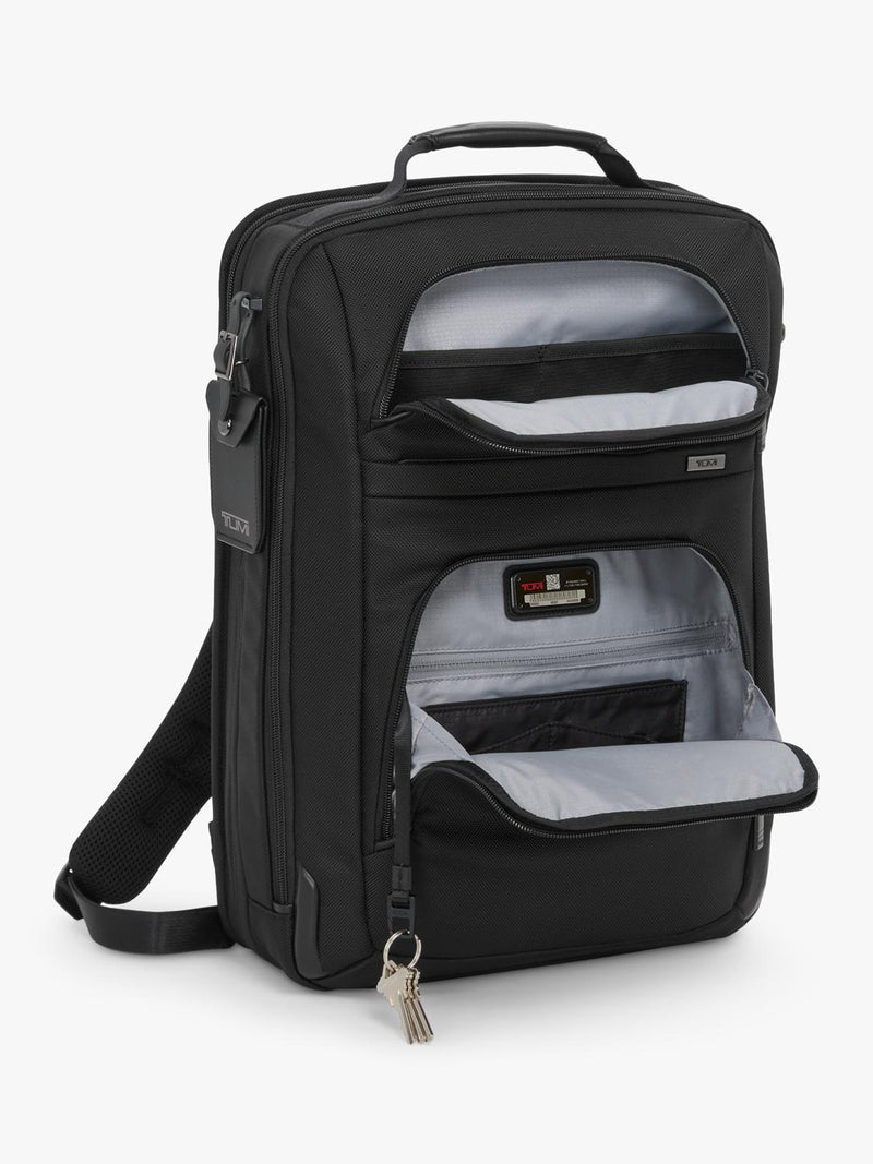 Tumi Alpha large expandable backpack 39.65L, imported from the UK