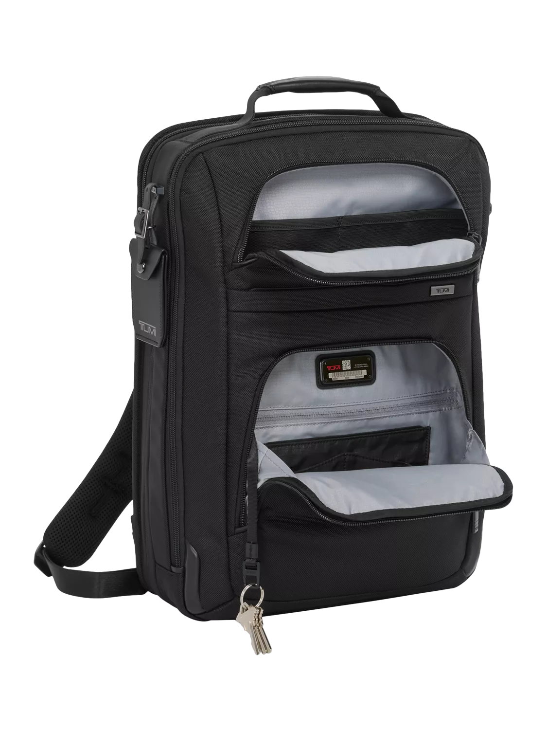 Tumi Alpha large expandable backpack 39.65L, imported from the UK