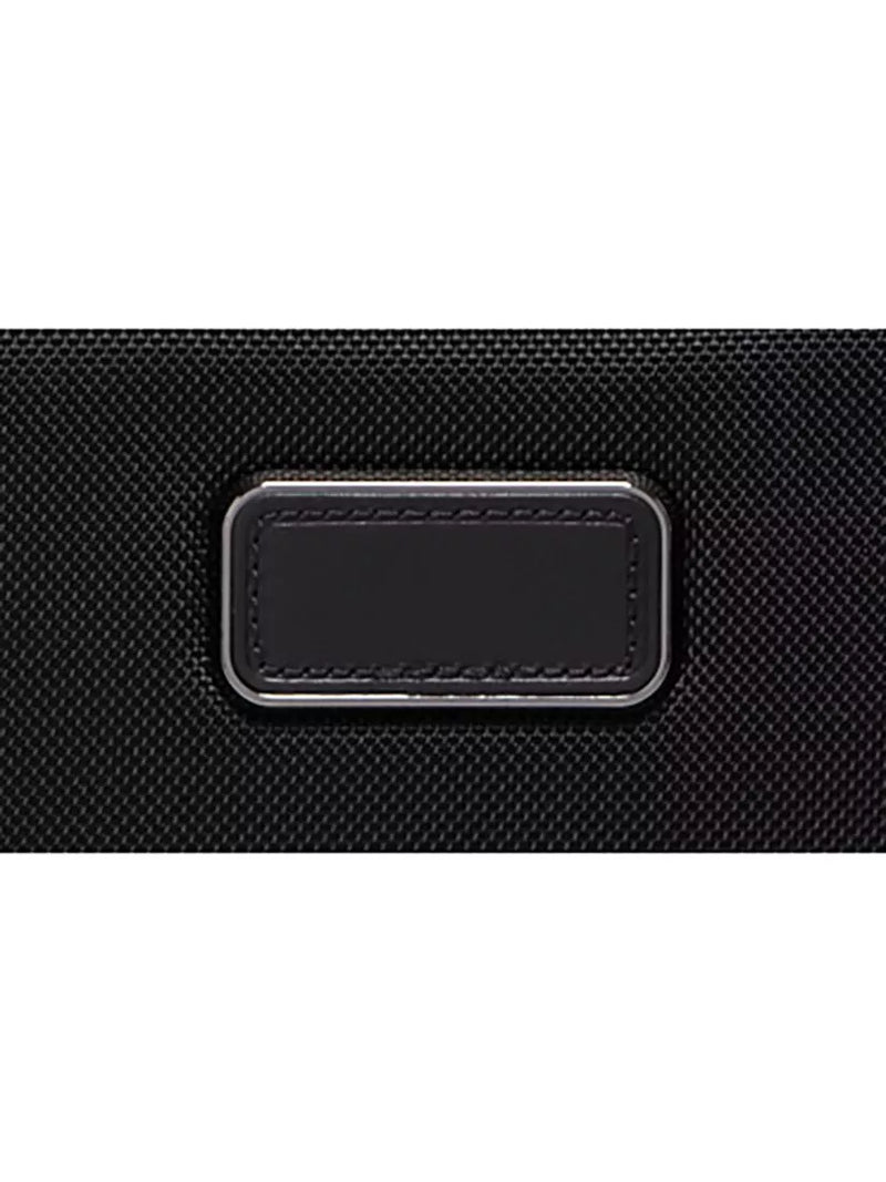 TUMI Alpha Sling black nylon bag with leather - British product