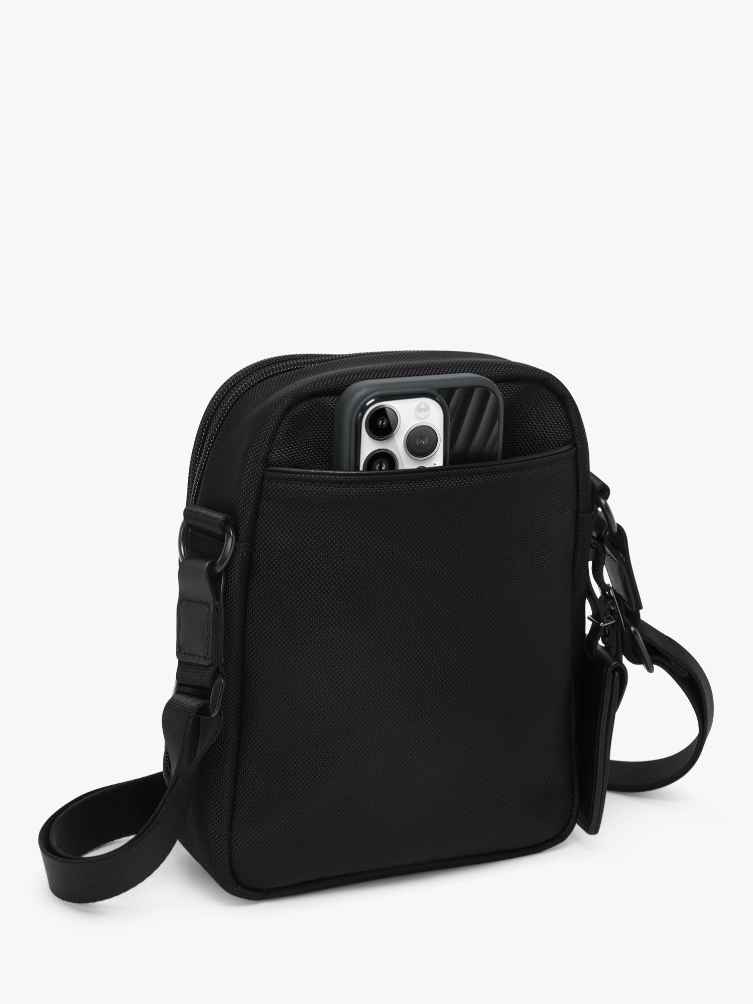TUMI Alpha Small crossbody bag 8L black - British product