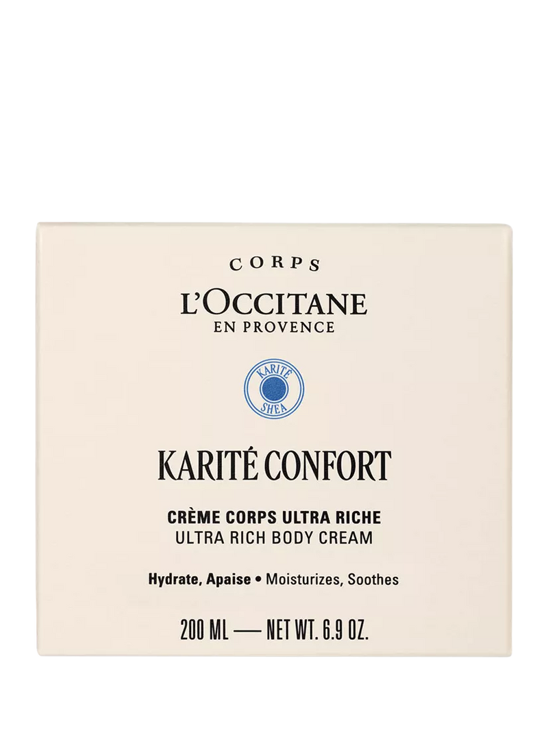 L'OCCITANE Shea Ultra Rich Body Cream 200ml - British product