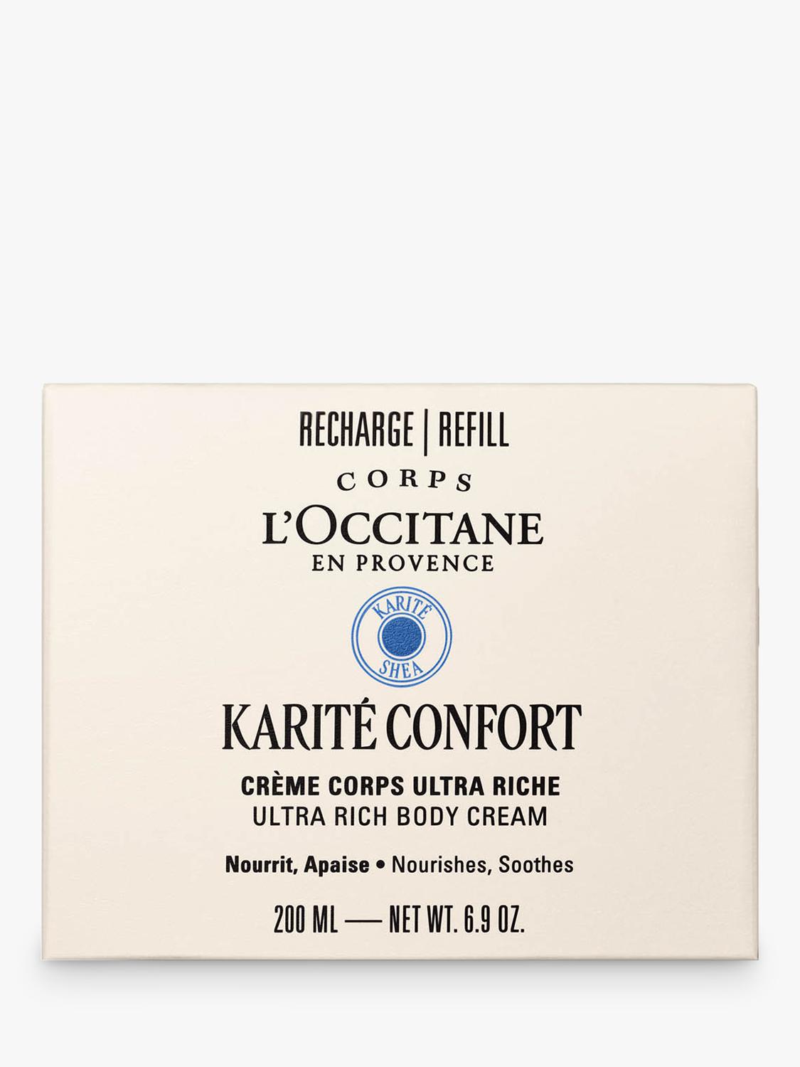 L'OCCITANE Shea Butter Body Cream Refill 200ml (British brand)