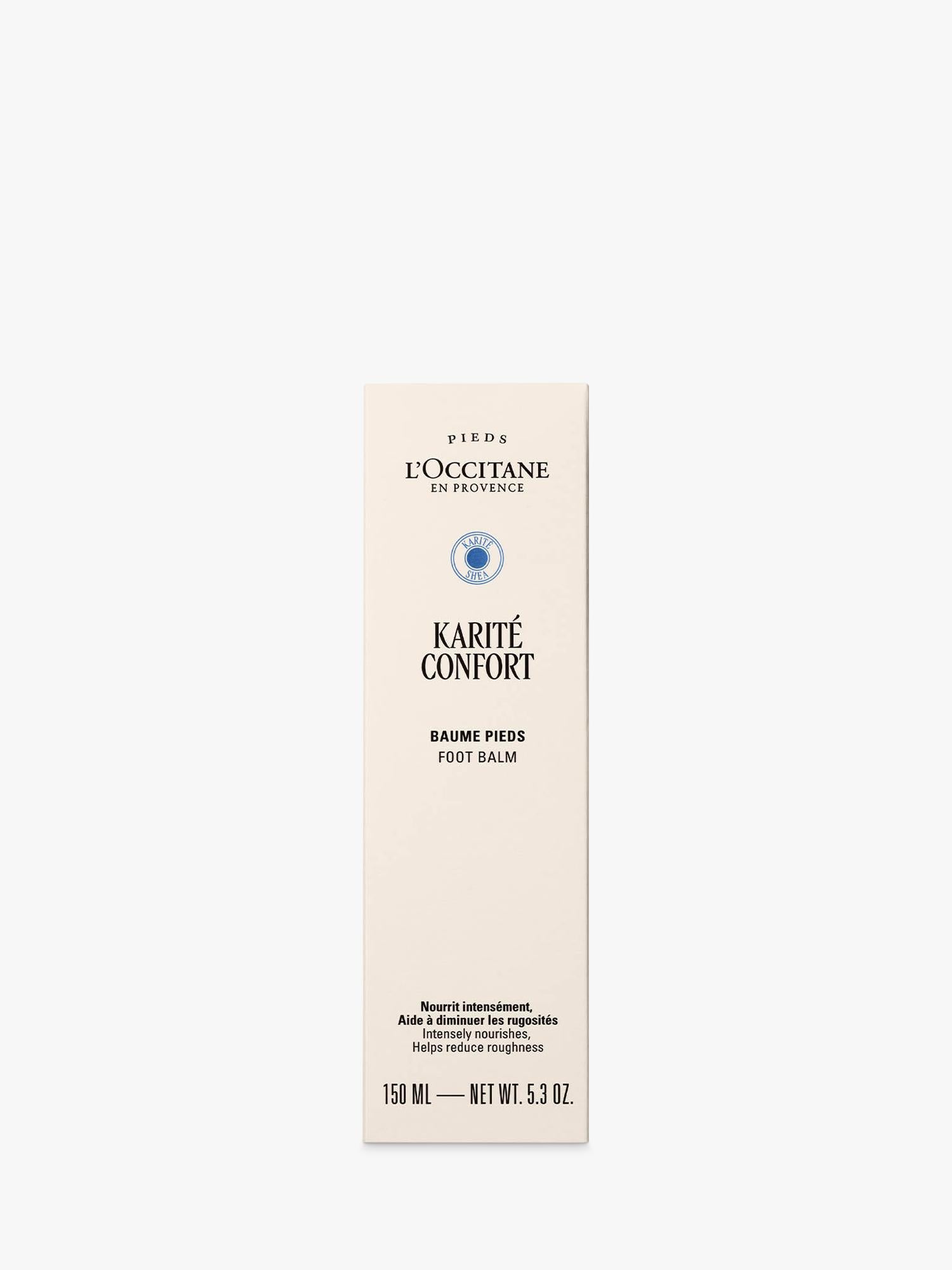 L'OCCITANE shea foot balm 150ml (British brand)