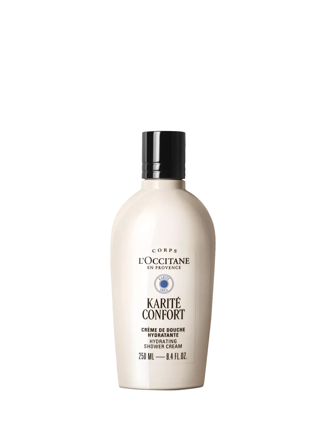 L'OCCITANE Shea Shower Cream 250ml for sensitive skin (British brand)