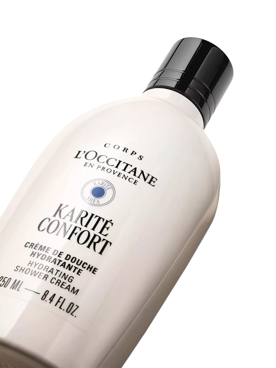 L'OCCITANE Shea Shower Cream 250ml for sensitive skin (British brand)