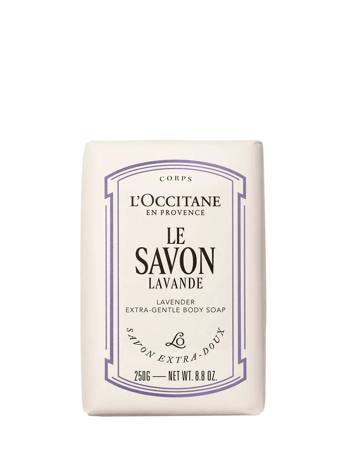 L'Occitane Lavender Extra-Gentle body soap 250g, UK version