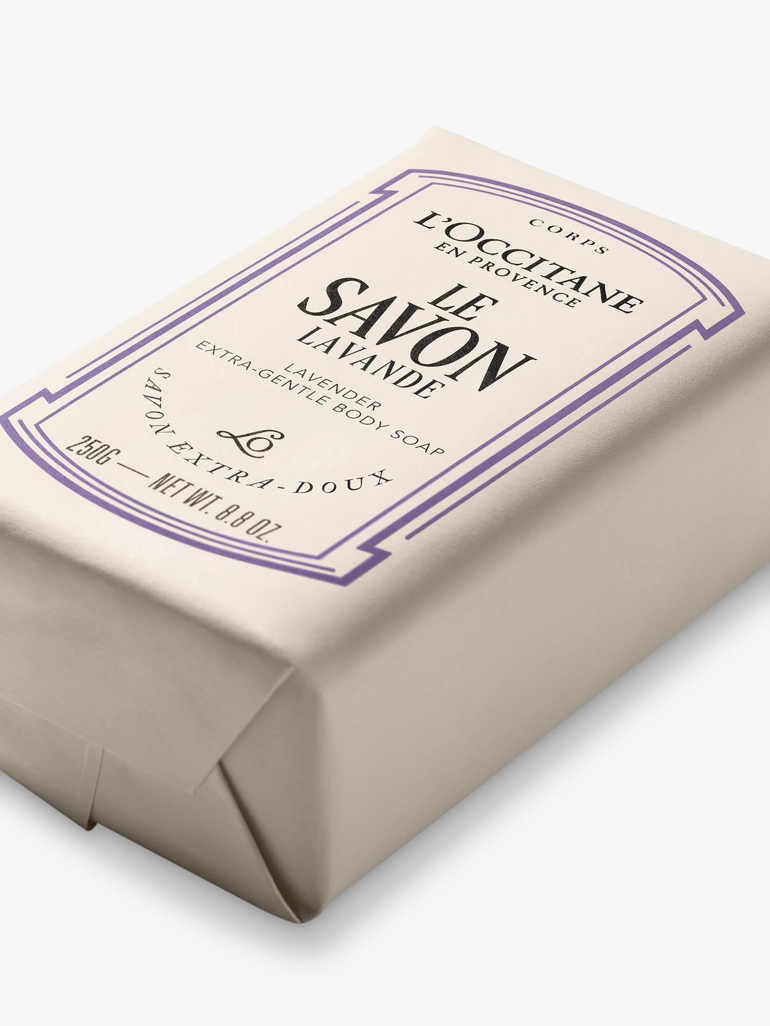 L'Occitane Lavender Extra-Gentle body soap 250g, UK version