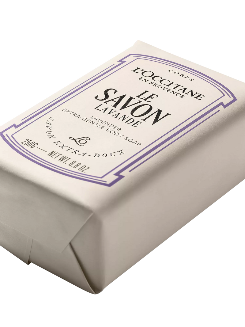 L'Occitane Lavender Extra-Gentle body soap 250g, UK version