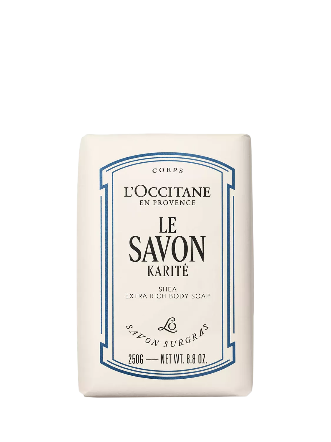 L'OCCITANE Shea Extra Rich body soap 250g, imported from the UK