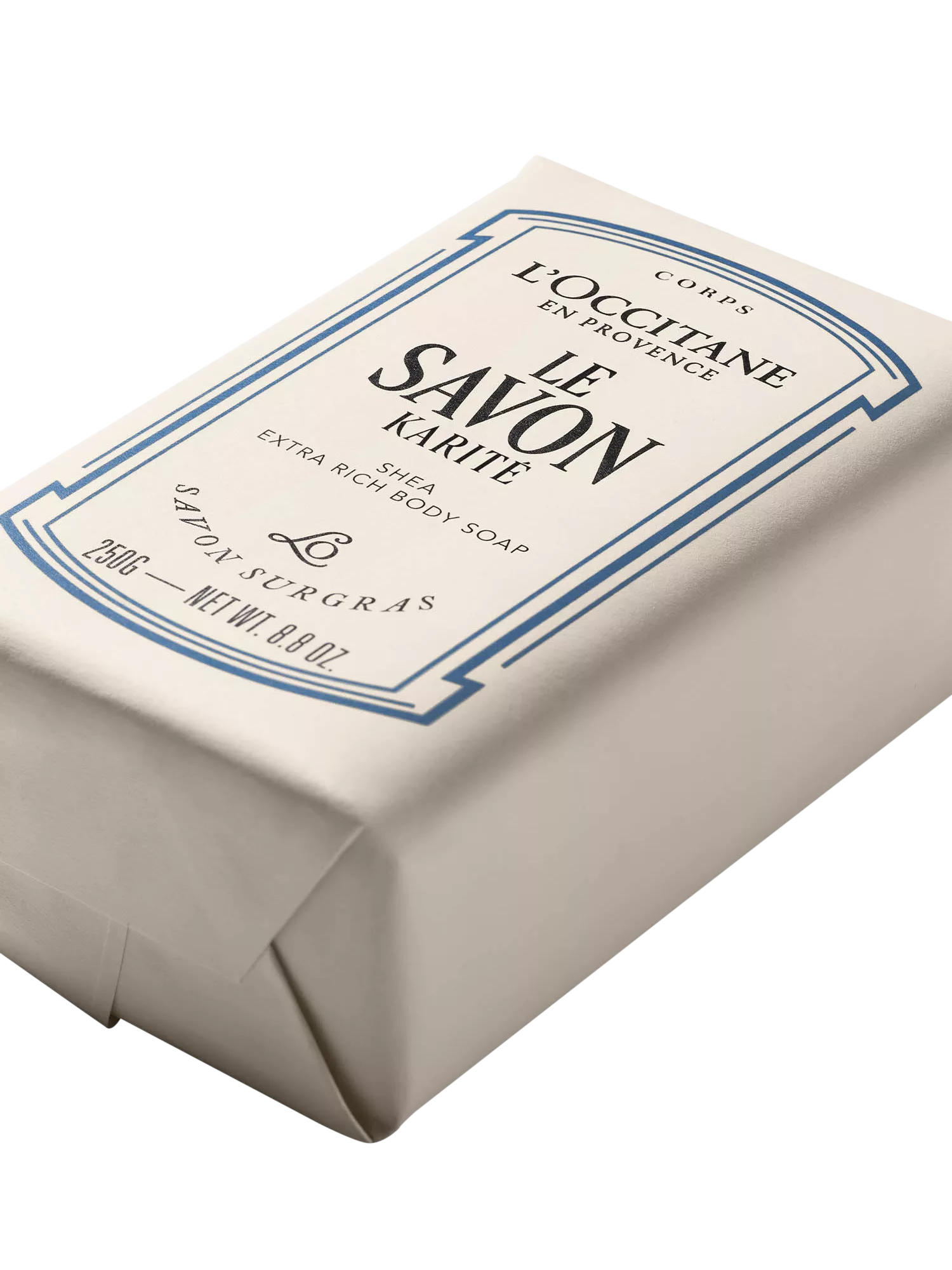 L'OCCITANE Shea Extra Rich body soap 250g, imported from the UK