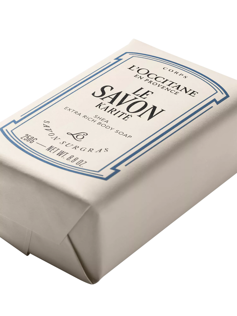 L'OCCITANE Shea Extra Rich body soap 250g, imported from the UK