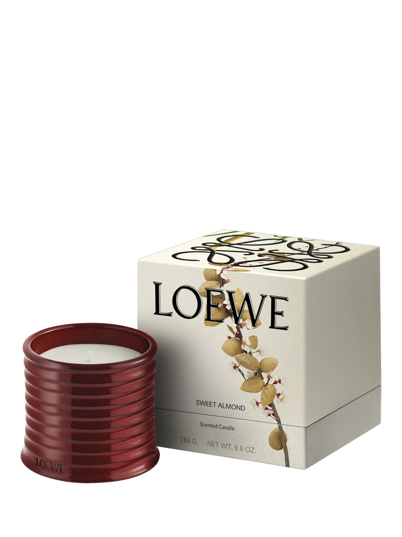 LOEWE Sweet Almond Midi Scented Candle 280g (British brand)