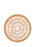 LIGA Cork Sandy White Round Coasters, Set of 4, Natural