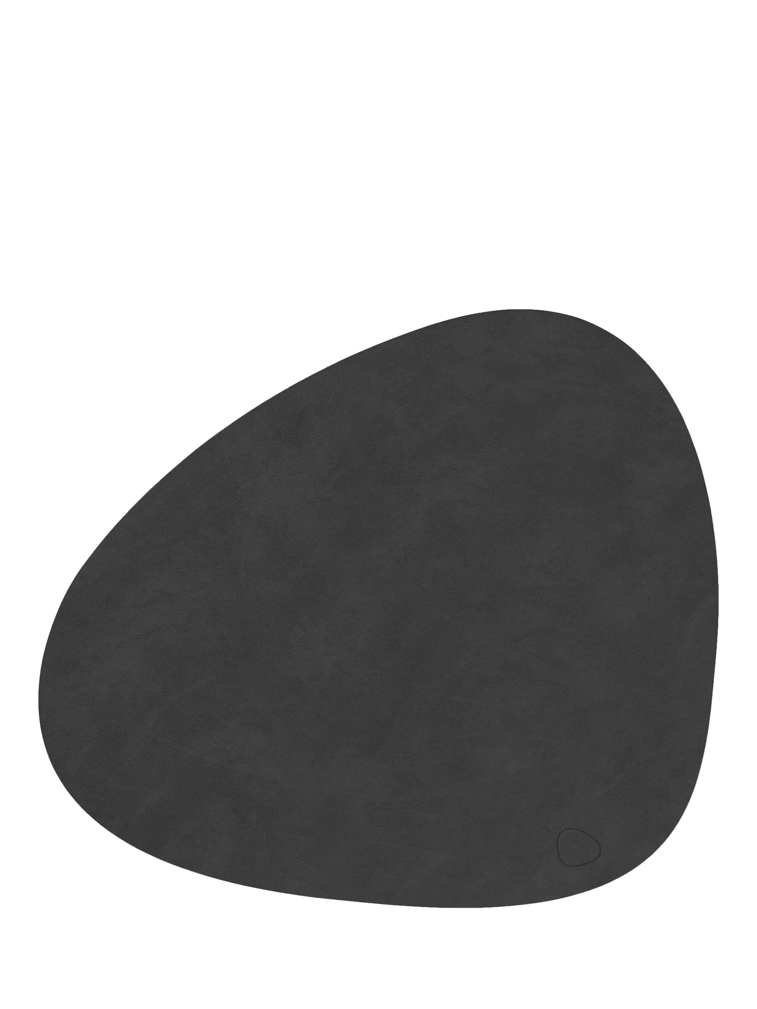 LIND DNA Nupo Curve placemat recycled leather 37x44cm - British product
