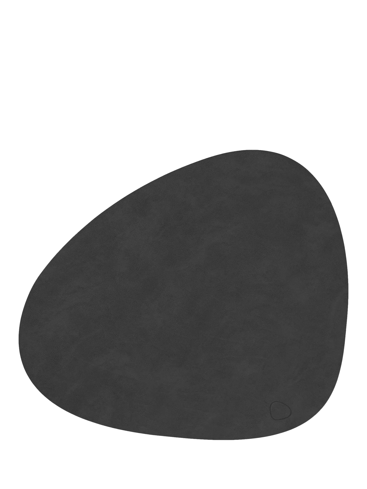LIND DNA Nupo Curve placemat recycled leather 37x44cm - British product
