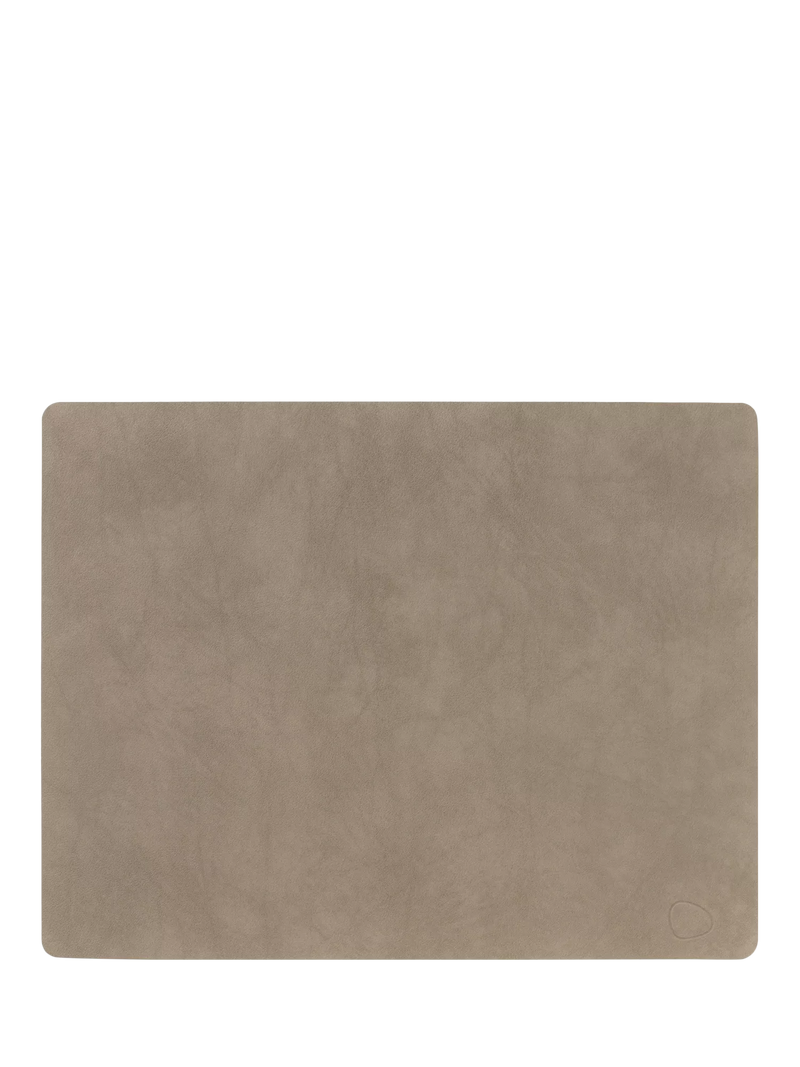 LIND DNA Nupo Rectangular Recycled Leather Placemat