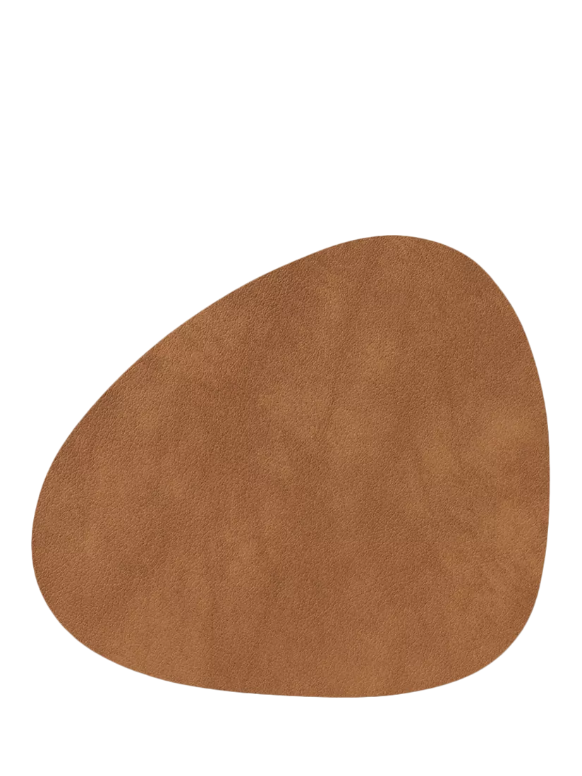 LIND DNA Nupo Curve Coaster, Recycled Leather