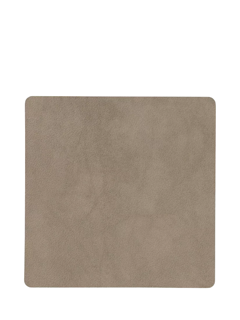 LIND DNA Nupo Square Coaster, Recycled Leather