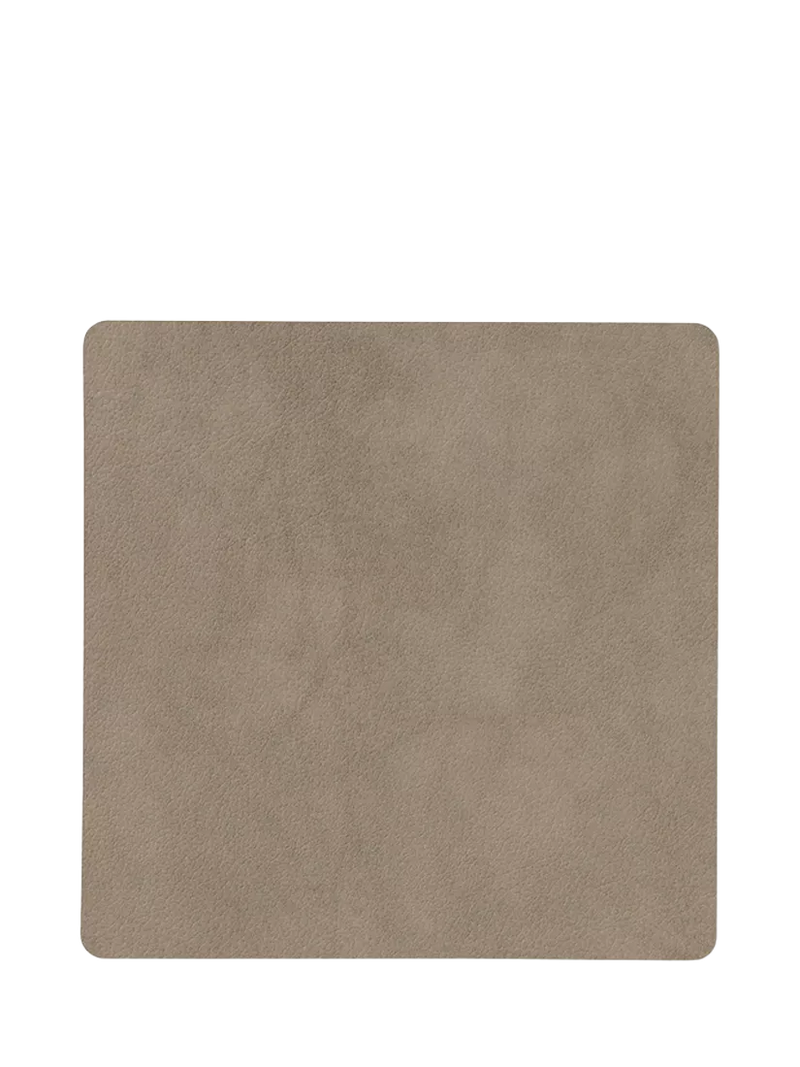 LIND DNA Nupo Square Coaster, Recycled Leather