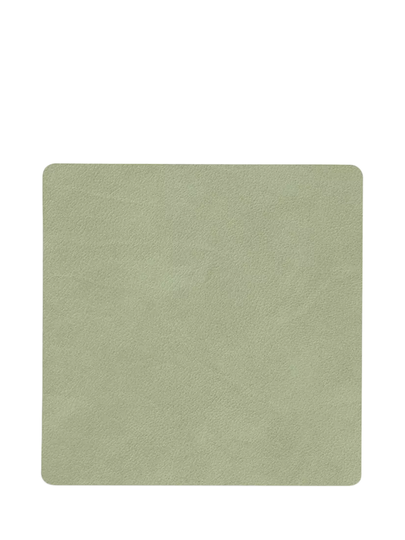 LIND DNA Nupo Square Coaster, Recycled Leather