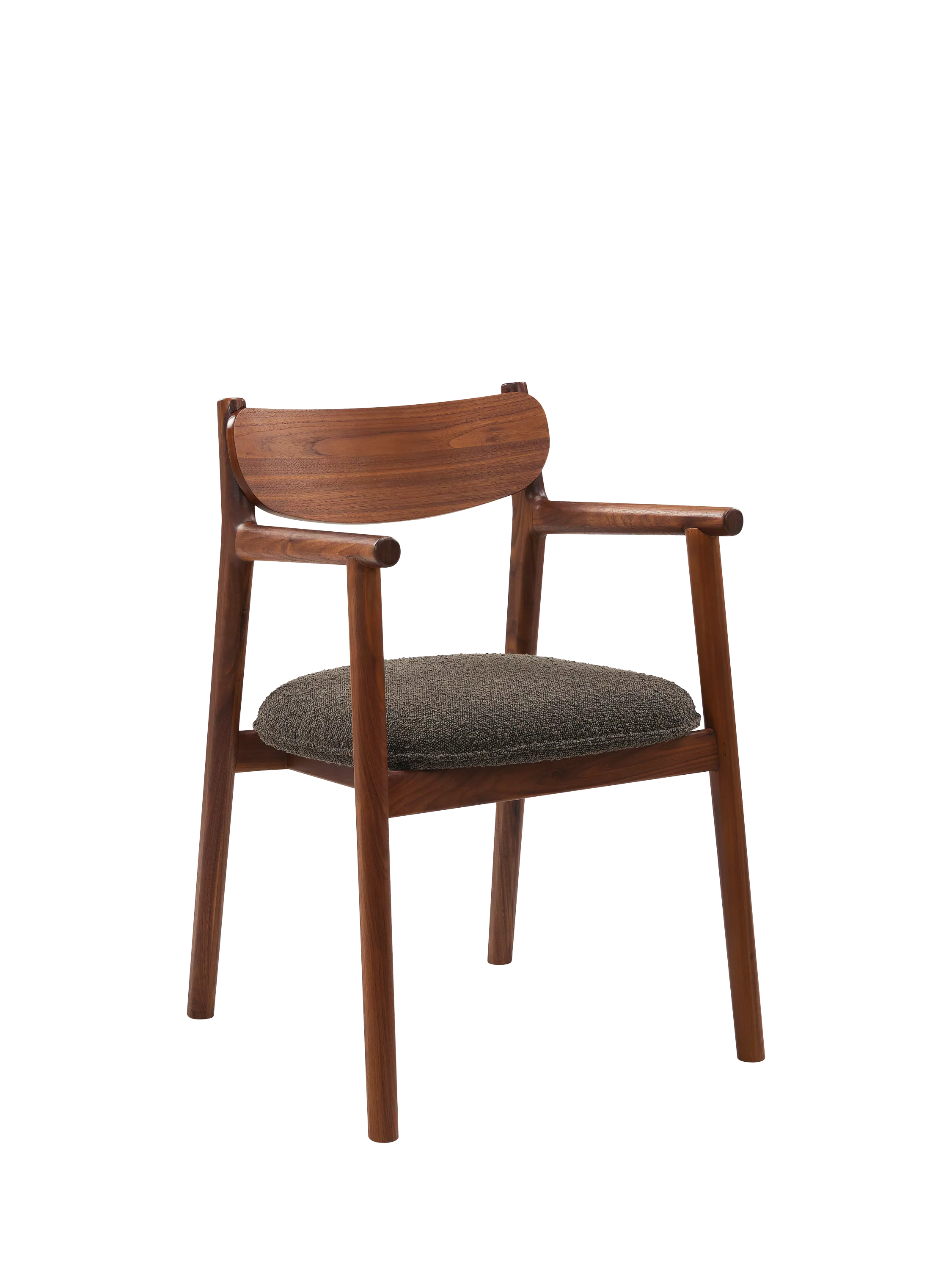 John Lewis Pierro dining chair walnut mocha finish (British brand)